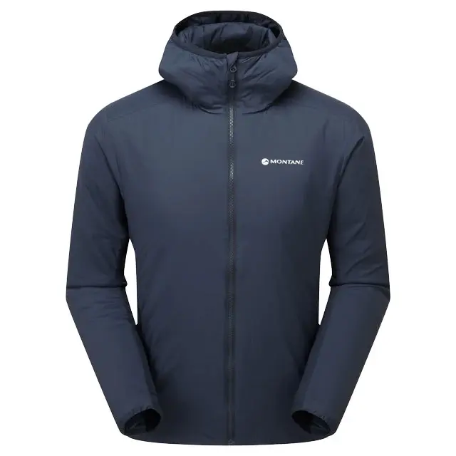 Jakke til herre XL Montane Sirocco Hoodie M XL EclipseBlue 