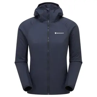 Jakke til dame Montane Sirocco Hoodie W EclipseBlue