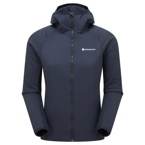 Jakke til dame Montane Sirocco Hoodie W EclipseBlue