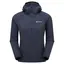 Jakke til dame Montane Sirocco Hoodie W EclipseBlue