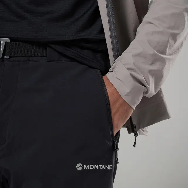 Lang bukse til herre M Montane Tenacity Pants Long M 32 Black 