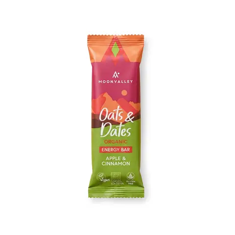 Energibar med eple og kanel Moonvalley Energy Apple Cinnamon 50 g