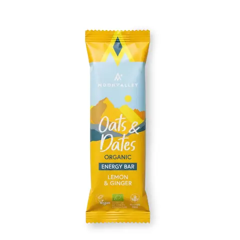Energibar med sitron og ingefær Moonvalley Energy Lemon Ginger 50 g