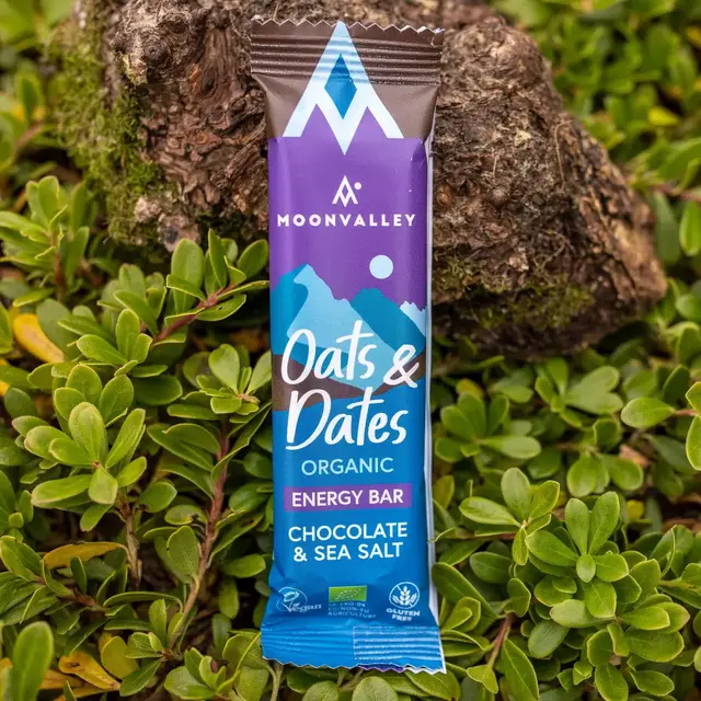 Energibar Moonvalley Energibar Sjokolade og havsal 