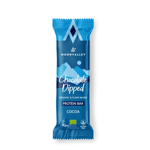Proteinbar med sjokolade og kakao Moonvalley Protein Cocoa 50 g