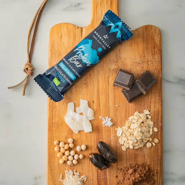 Energibar Moonvalley Energibar Sjokolade og kakao 