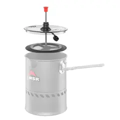 Kaffepresse 1 liter MSR Coffee Press Kit Reactor 1 liter