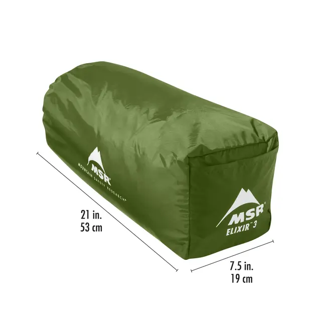 Kuppeltelt til 3 MSR Elixir 3 