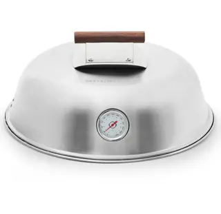 Lokk til stekehelle Muurikka Lid with Termometer SS &#216; 58 cm