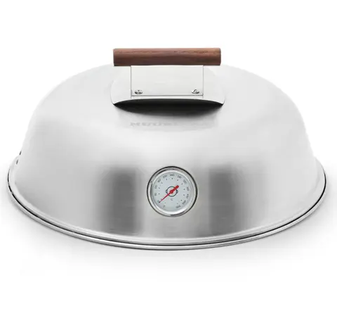 Lokk til stekehelle Muurikka Lid with Termometer SS &#216; 58 cm