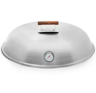 Lokk til stekehelle Muurikka Lid with Termometer SS &#216; 78 cm