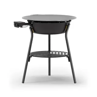 Stekehelle med gassbrenner 14 kW Muurikka Gas Set LL &#216; 78 cm