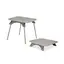 Bord Nemo Moonlander Dual Height Table Fog