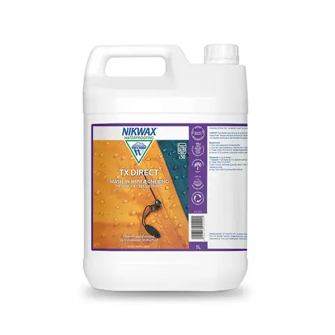 Impregnering for membran Nikwax TX Direct Wash-In 5 liter