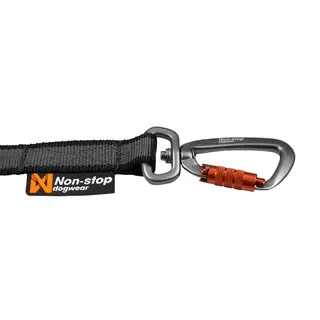 Hundebånd med strikk Non-stop Touring Bungee Leash 23 mm