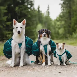 Kløv til hund Non-stop Trail Quest Dog Backpack