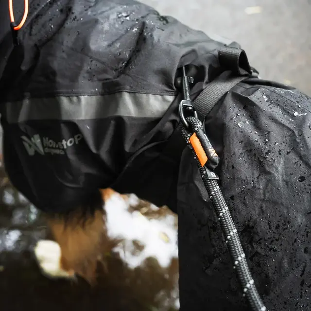 Regndress til hund 42–48 cm Non-stop Trekking Raincoat 45 cm 