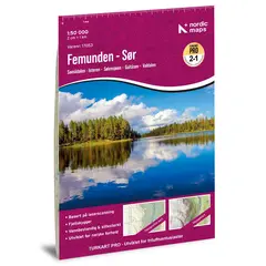 Femunden Sør Nordeca Turkart Pro 1:50 000 17053