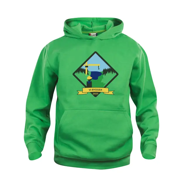 Hettegenser til barn NSF Vi bygger Hoody Jr 605 