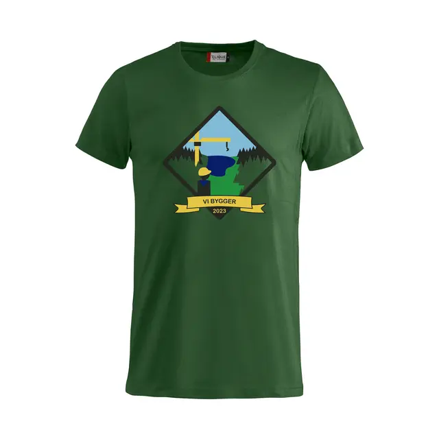 Skjorte til barn NSF Vi bygger Tee Jr 068 