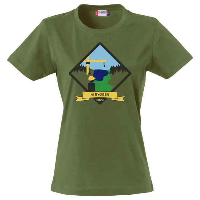 Skjorte til dame NSF Vi bygger Tee W 071 
