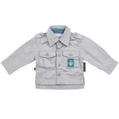 Speiderskjorta til maskot NSF Speiderskjorte Maskot Grey