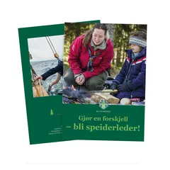 Bli speiderleder NSF Verving Leder Bokmål