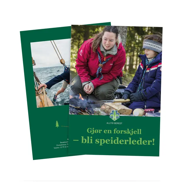 Bli speiderleder NSF Verving Leder Bokmål 