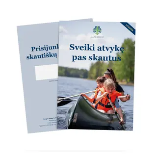Velkommen til speideren NSF Foresatthefte Litauisk