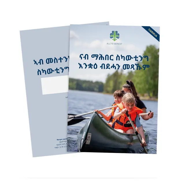 Velkommen til speideren NSF Verving Foresatte Tigrinja 