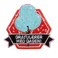 Bursdagsmerket SS Motivasjonsmerke Bursdagsmerket Red