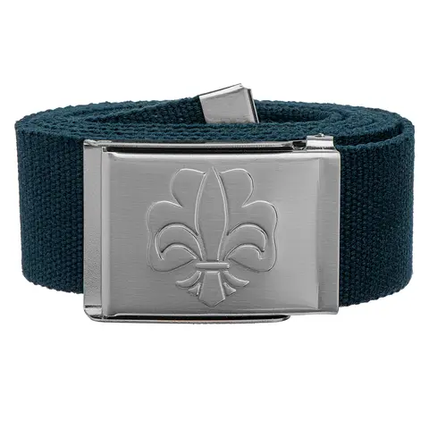 Speiderbelte NSF Speiderbelte Canvas 120 cm Marine