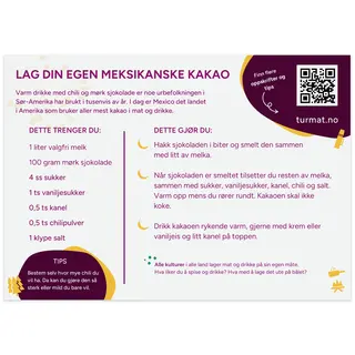 Kakaooppskrift Speiderne Friluftslivets &#229;r Kakaooppskri