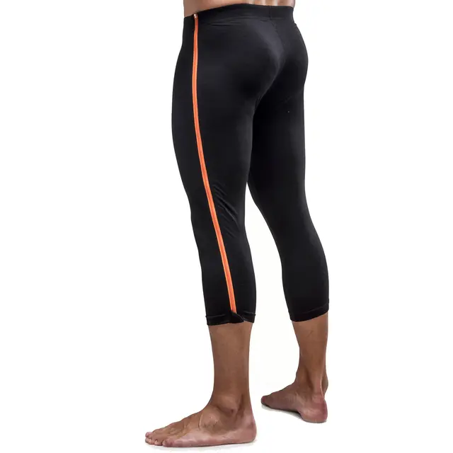 Kort longs til herre Northern Playground Ziplongs 3/4 M Black 
