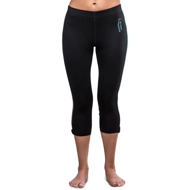 Kort longs til dame Northern Playground Ziplongs 3/4 W Black 