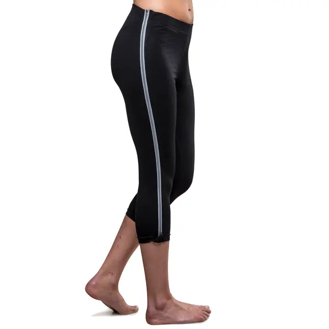 Kort longs til dame Northern Playground Ziplongs 3/4 W Black 