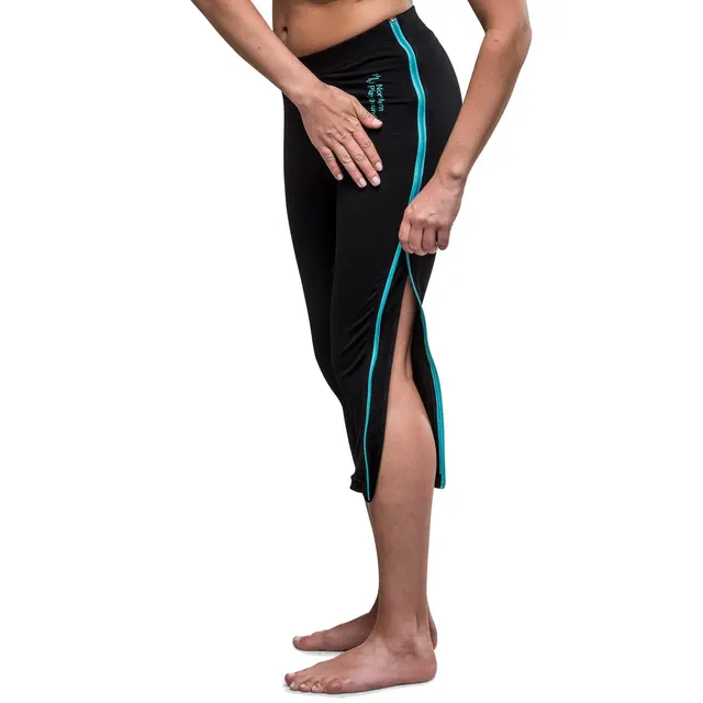 Kort longs til dame Northern Playground Ziplongs 3/4 W Black 