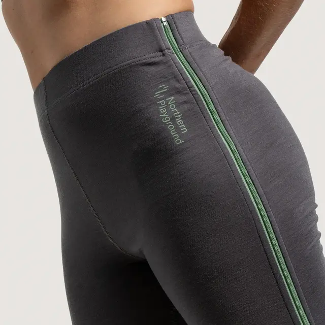 Kort longs til dame Northern Playground Ziplongs 3/4 W GreyG 
