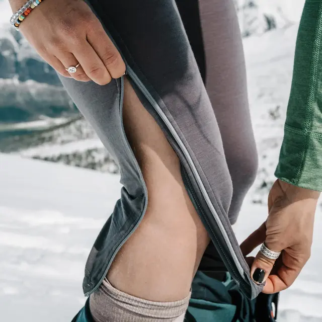Kort longs til dame Northern Playground Ziplongs 3/4 W GreyG 