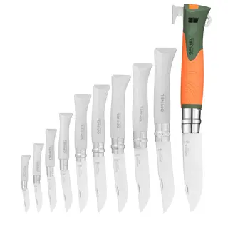 Foldekniv med fl&#229;ttfjerner Opinel 12 Explore with Tick Removal Tool