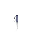 Foldekniv med n&#248;kkelring Opinel No 04 Keychain StainlessSteel Ble