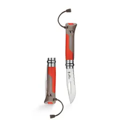 Foldekniv Opinel No 08 Outdoor EarthRed