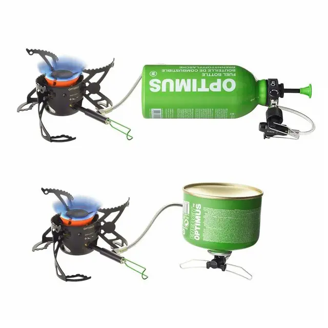 Multifuelbrenner med flaske 4,2 kW Optimus Polaris Optifuel with Fuel Bottl 