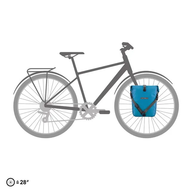 Sideveske 14,5 liter Ortlieb SportRoller Plus 14 DuskBlueDeni 