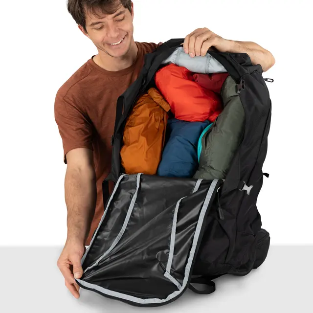 Reisesekk til herre Osprey Farpoint Trek 70 M 550 