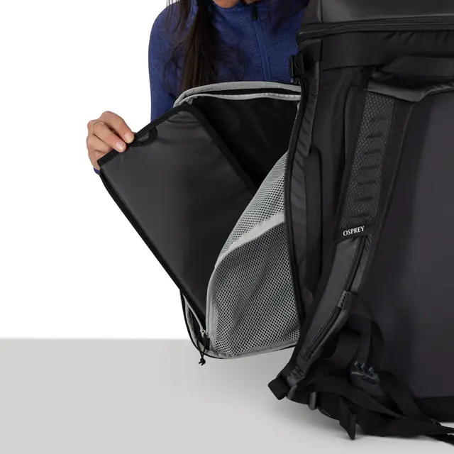 Sekk til alpinstøvler Osprey Mountain Bound Boot Pack Plus 55 