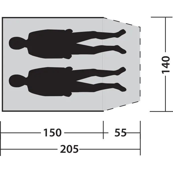 Strandtelt Outwell Eastbourne Beach Shelter 