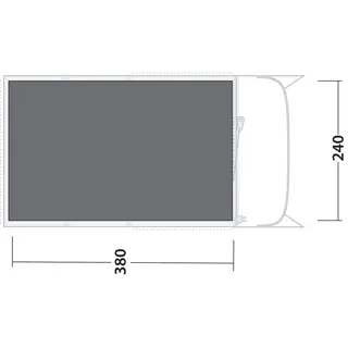 Bunn til Monterey 4 Outwell Footprint Monterey 4 Air