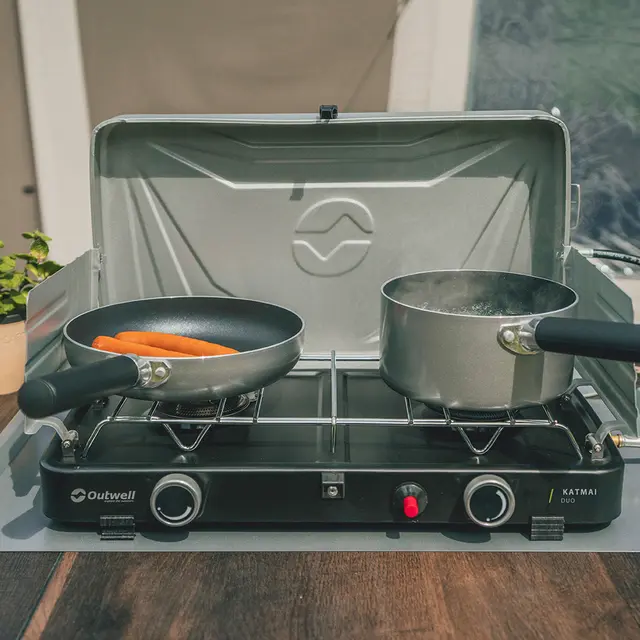 Gasskjøkken 2 x 3 kW Outwell Katmai Duo Stove 