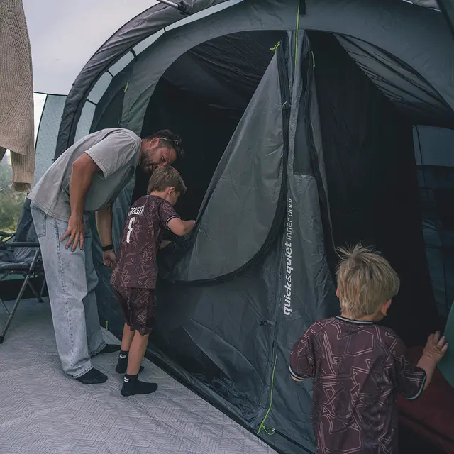 Campingtelt oppblåsbart til 6 Outwell Sacramento 6 Air 